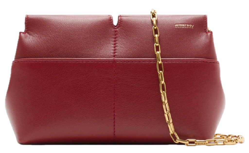 Túi Burberry Snip Chain Clutch 'Ruby' 80953631