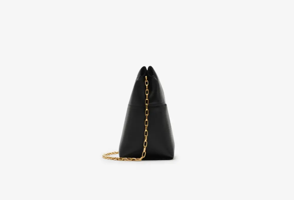 Túi Nữ Burberry Snip Clutch 'Black' 80955001 - Ảnh 4