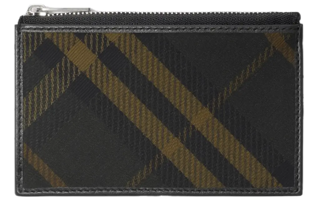 Ví Burberry Check Zip Card Case ‘Shadow’ 80998151