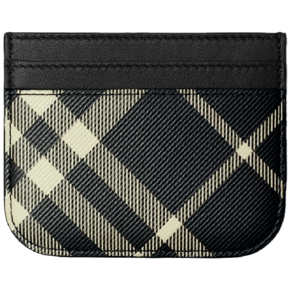 Ví Burberry Check Card Case ‘Black’ 80951291