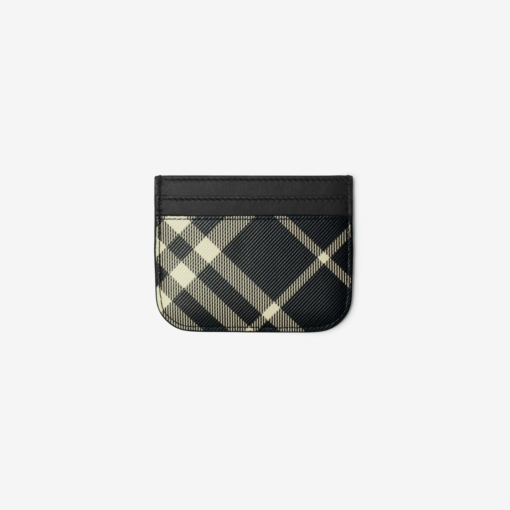 Ví Burberry Check Card Case ‘Black’ 80951291 - Ảnh 2