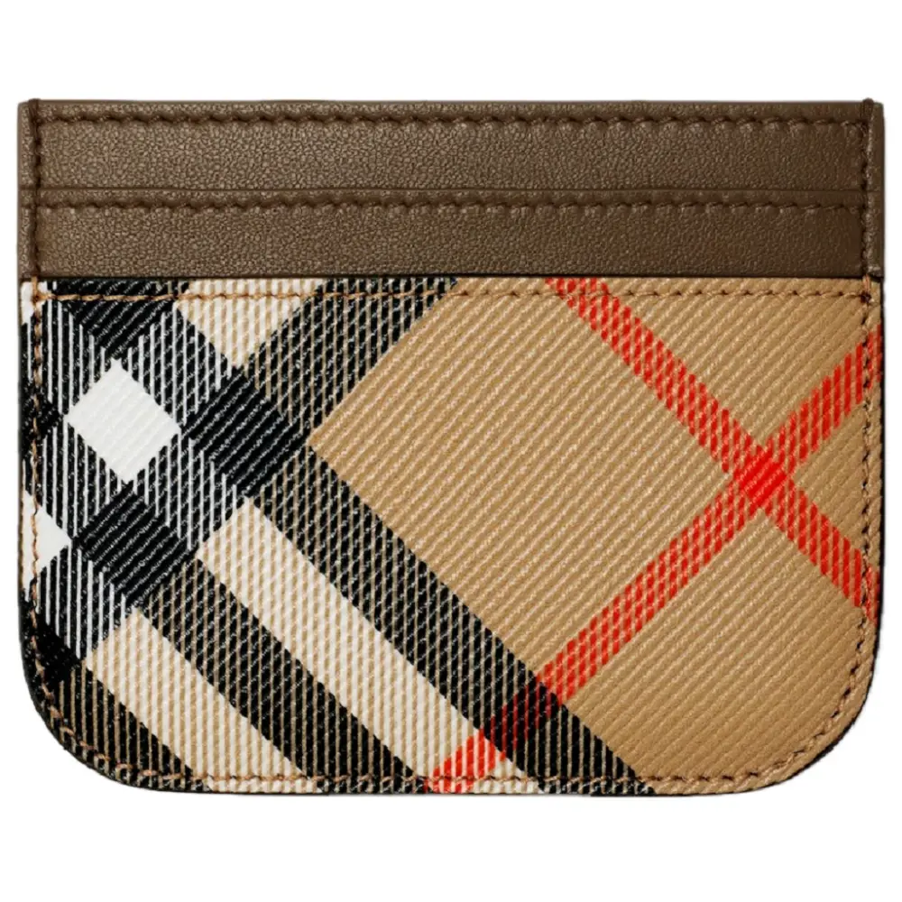 Ví Burberry Check Card Case ‘Sand’ 80927221