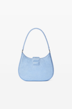 Alternative view of Túi Alexander Wang W Legacy Small Hobo In Crystal Satin 'Blue' 20223R3MV450