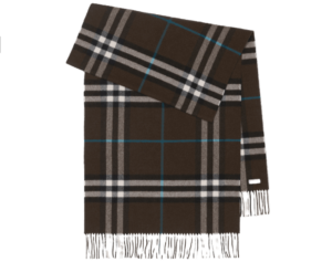 Khăn Burberry Wide Check Cashmere Scarf 'Snug' 80910121