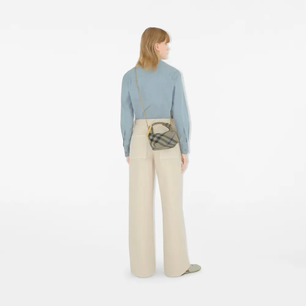 Alternative view of Túi Burberry Micro Peg Chain Bag 'Lichen' 80974421