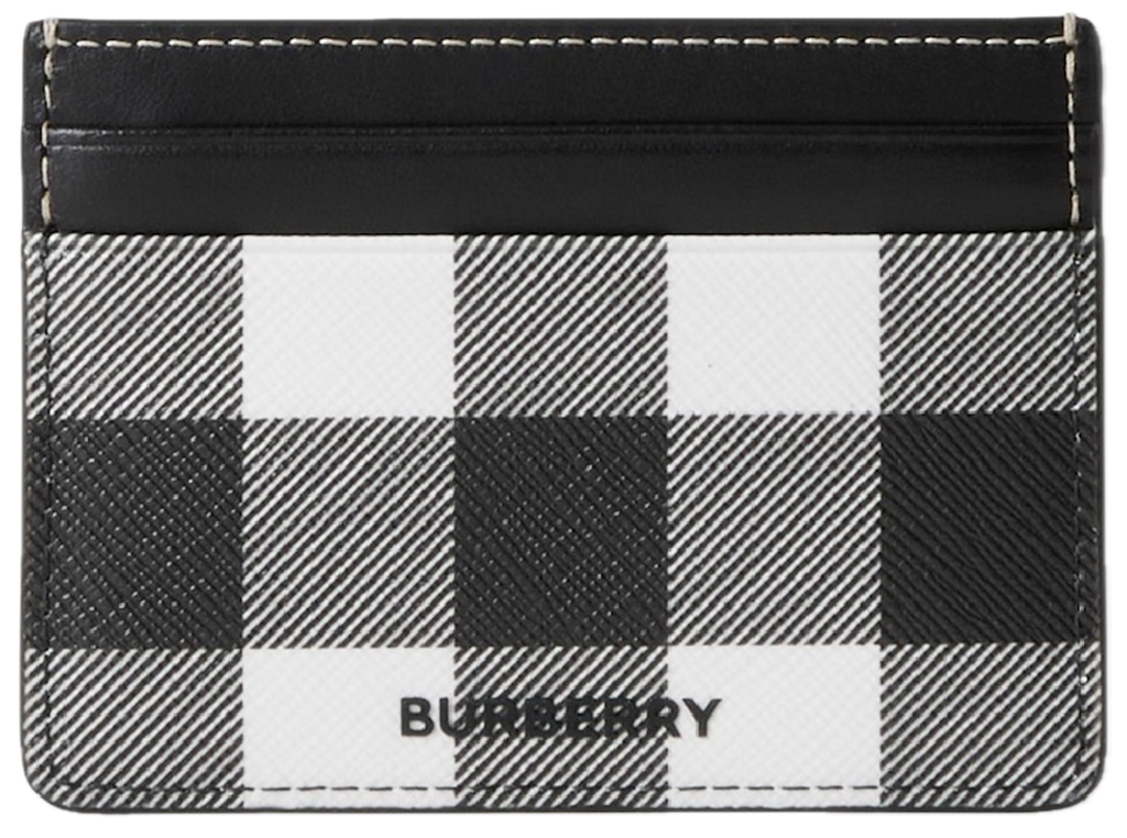 Ví Burberry Check Card Case ‘Dark Birch Brown’ 80644601