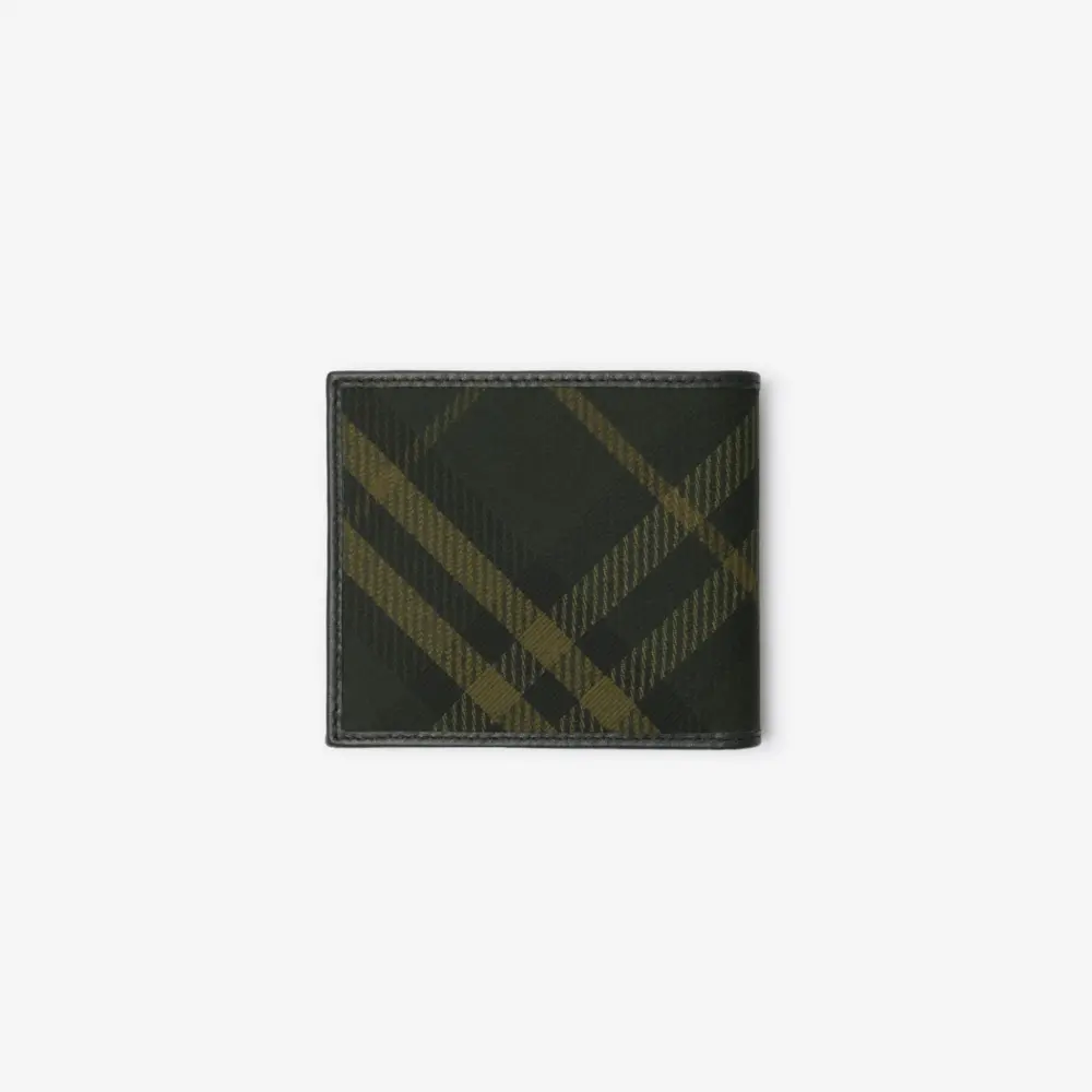Ví Burberry Check Bifold Wallet ‘Shadow’ 80984551 - Ảnh 3