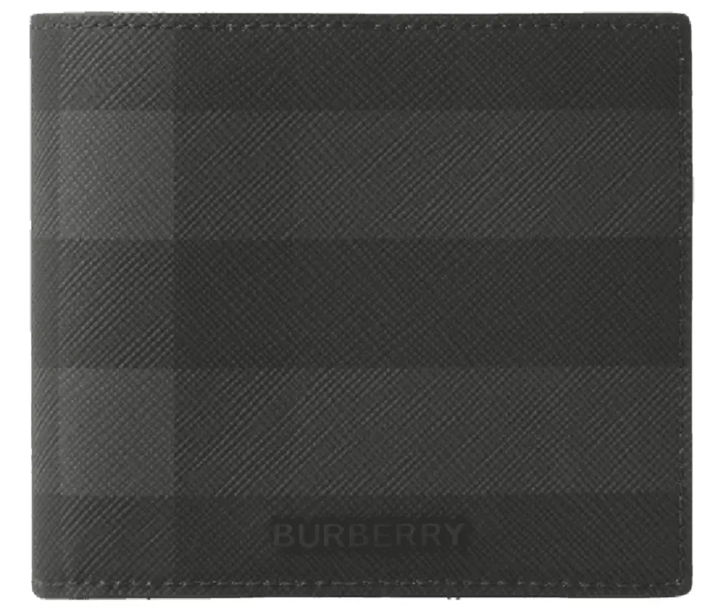 Ví Burberry Check Bifold Wallet ‘Charcoal’ 80702731