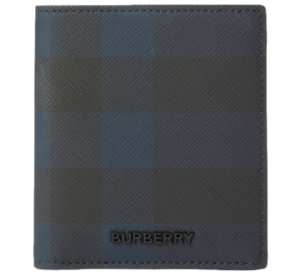 Ví Burberry Check Folding Card Case ‘Navy’ 80741081