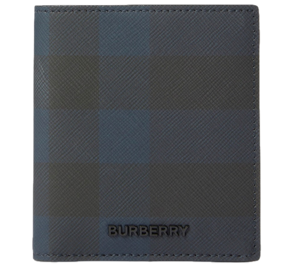 Ví Burberry Check Folding Card Case ‘Navy’ 80741081