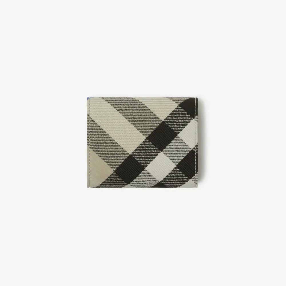 Ví Burberry Check Folding Wallet ‘Lichen’ 80860051 - Ảnh 3