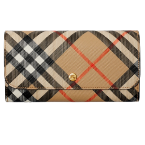 Ví Burberry Check Continental Wallet ‘Sand’ 80952721