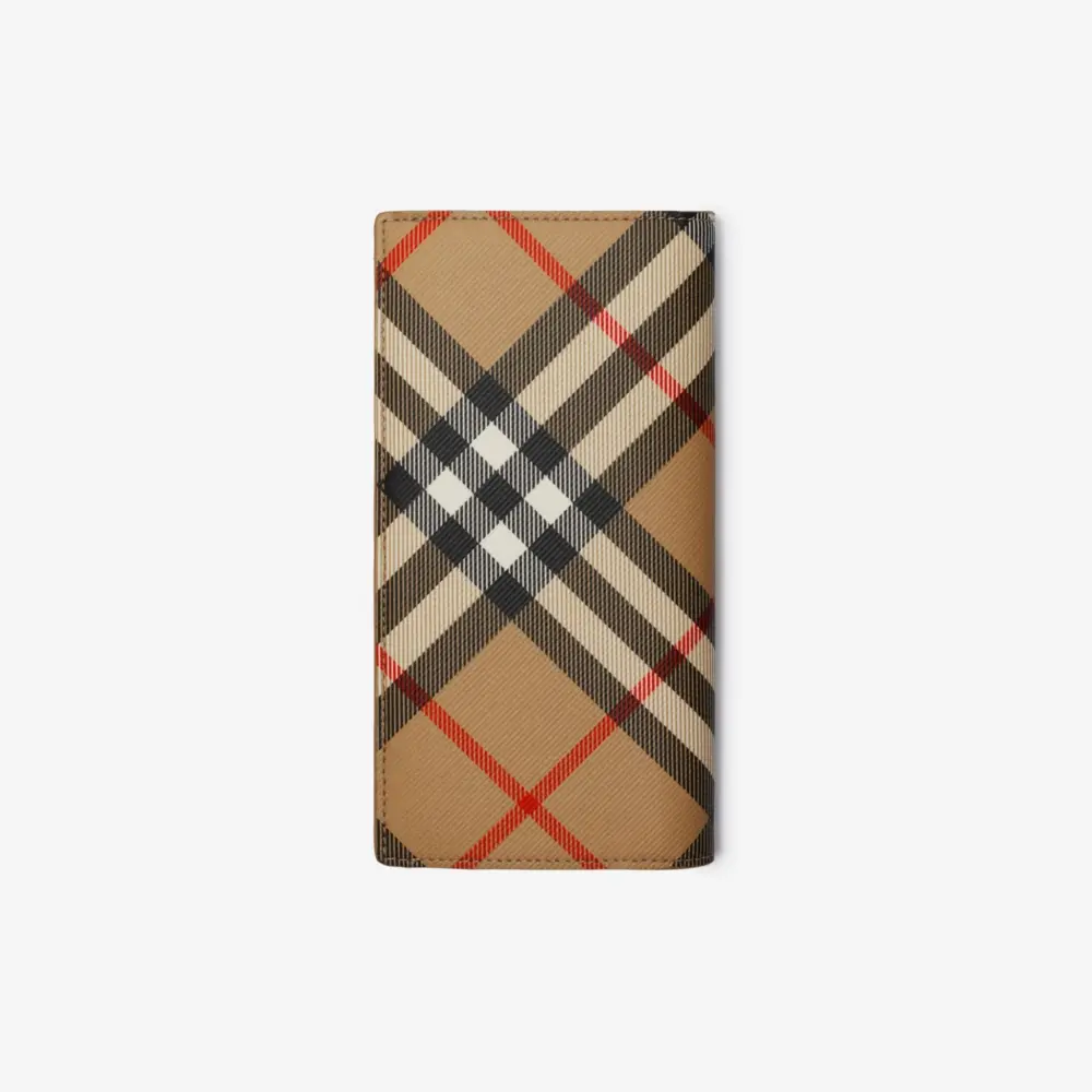 Ví Burberry Check Continental Wallet ‘Sand’ 80919211 - Ảnh 3