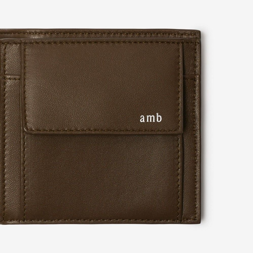 Ví Burberry Check Bifold Coin Wallet ‘Sand’ 80950461 - Ảnh 2