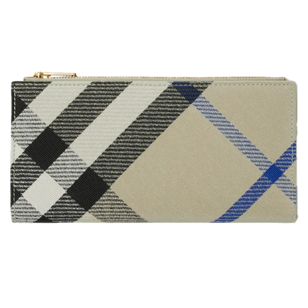 Ví Burberry Large Check Bifold Wallet ‘Lichen’ 80859751