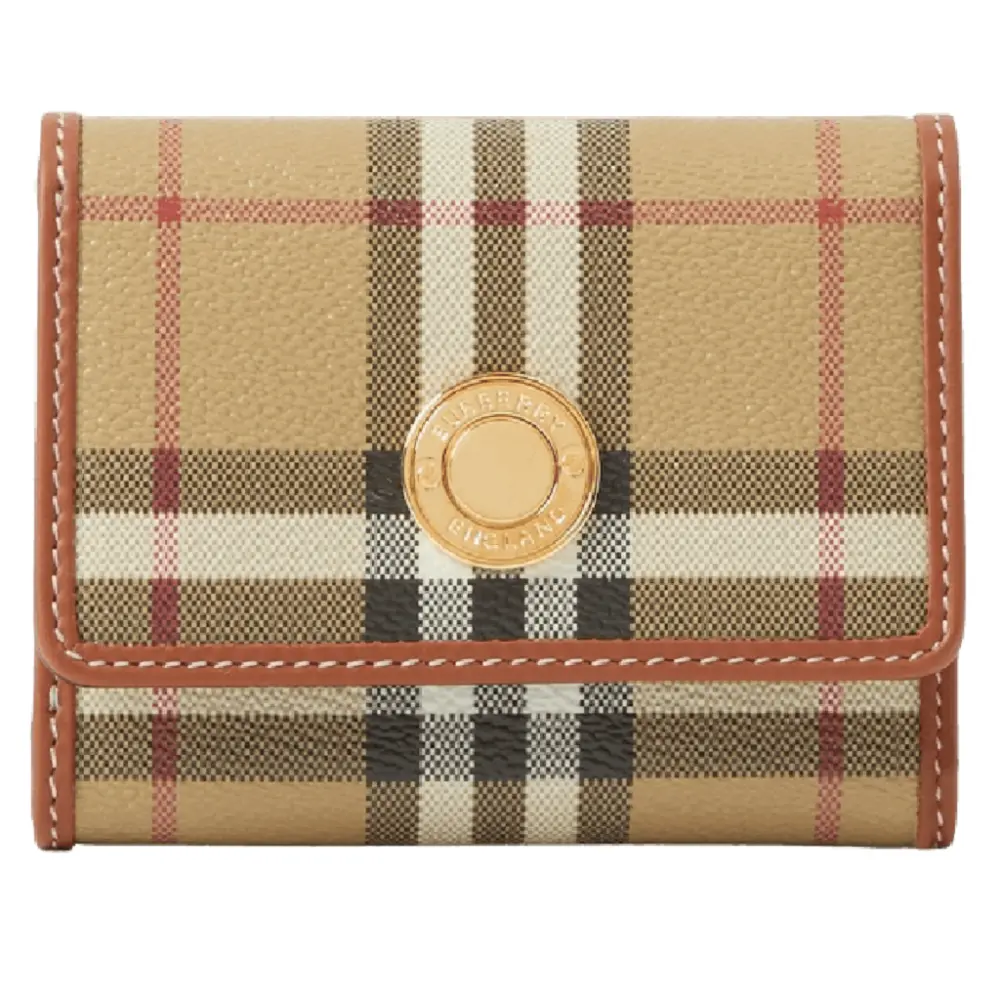 Ví Burberry Small Check Folding Wallet ‘Beige’ 80704151