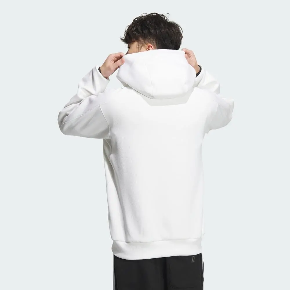 Áo Adidas ZNE Japan Full Zip Hoodie ‘White’ IX5653 - Ảnh 4