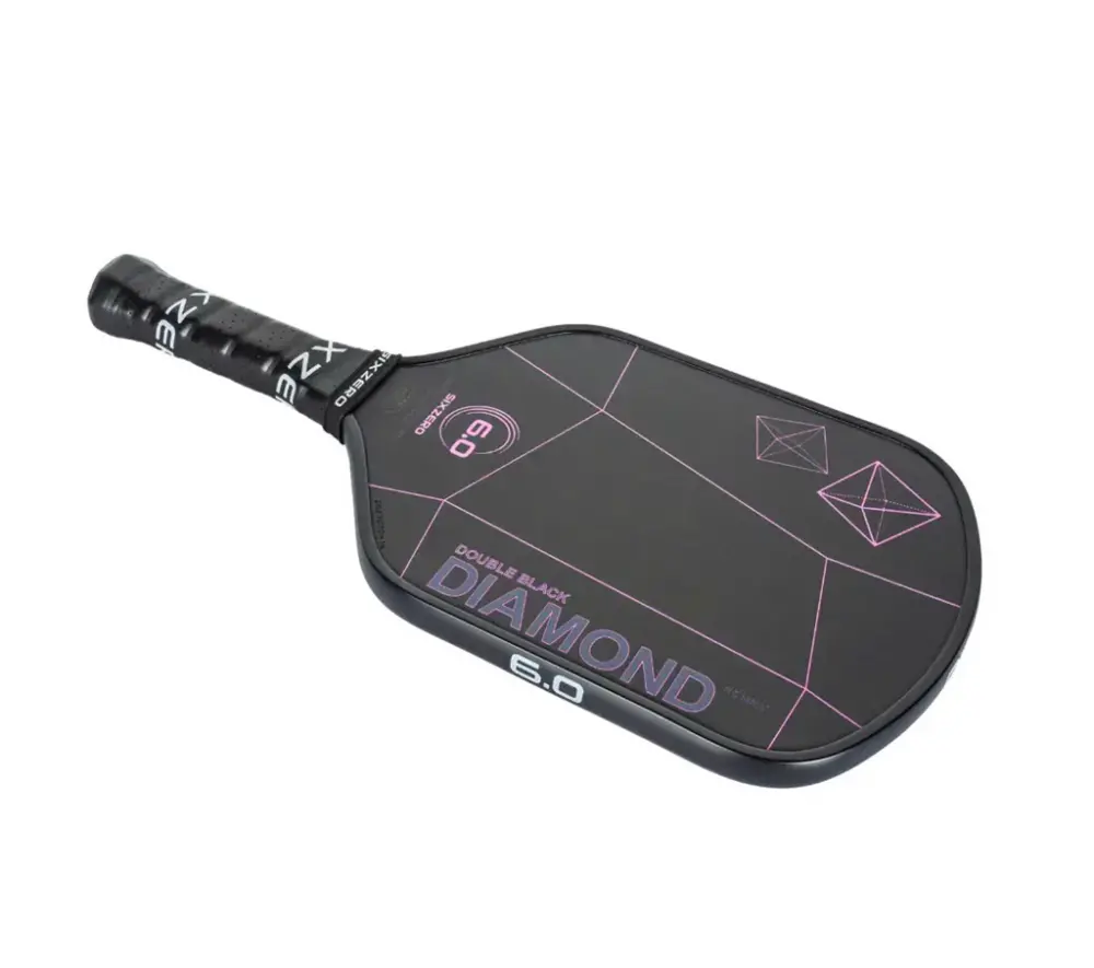 Vợt Pickleball Six Zero DB Diamond Control 'Black Cherry' - Ảnh 4