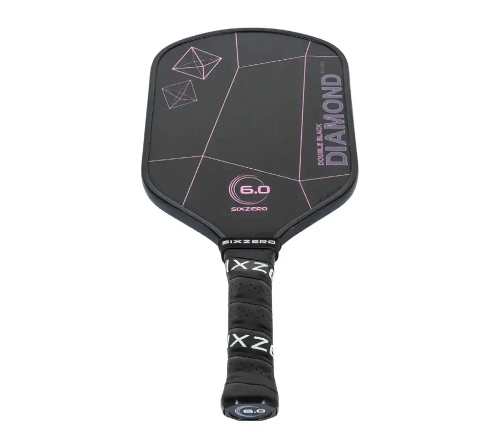 Vợt Pickleball Six Zero DB Diamond Control 'Black Cherry' - Ảnh 3