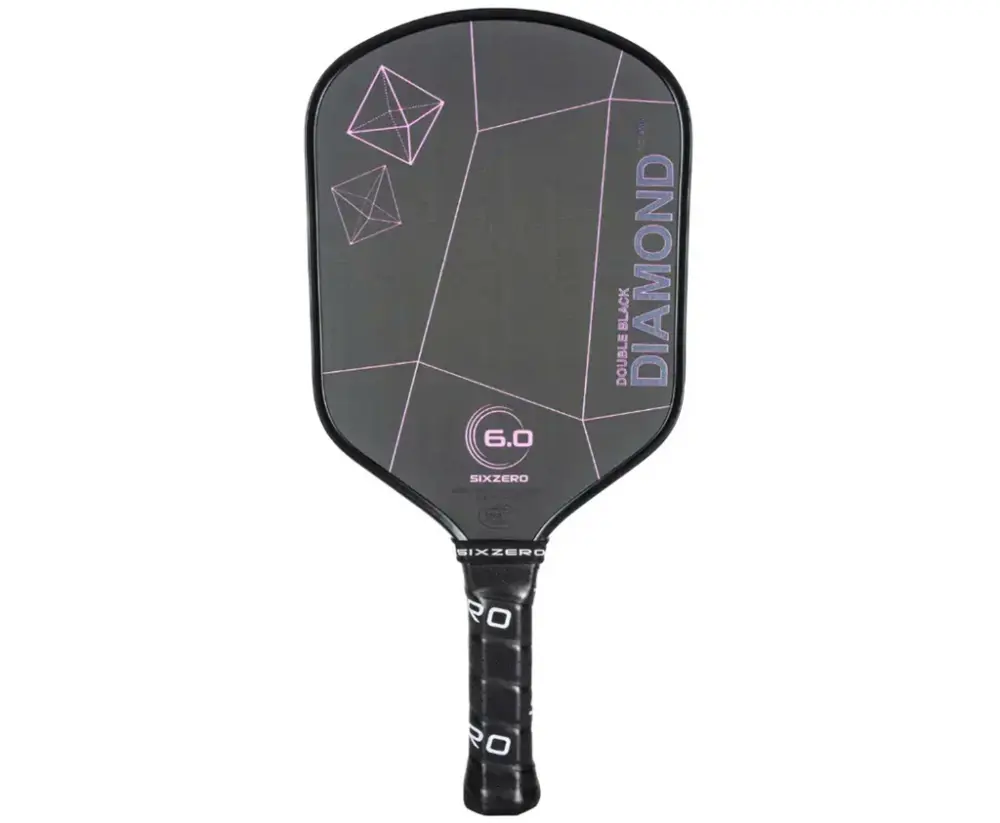 Vợt Pickleball Six Zero DB Diamond Control 'Black Cherry'