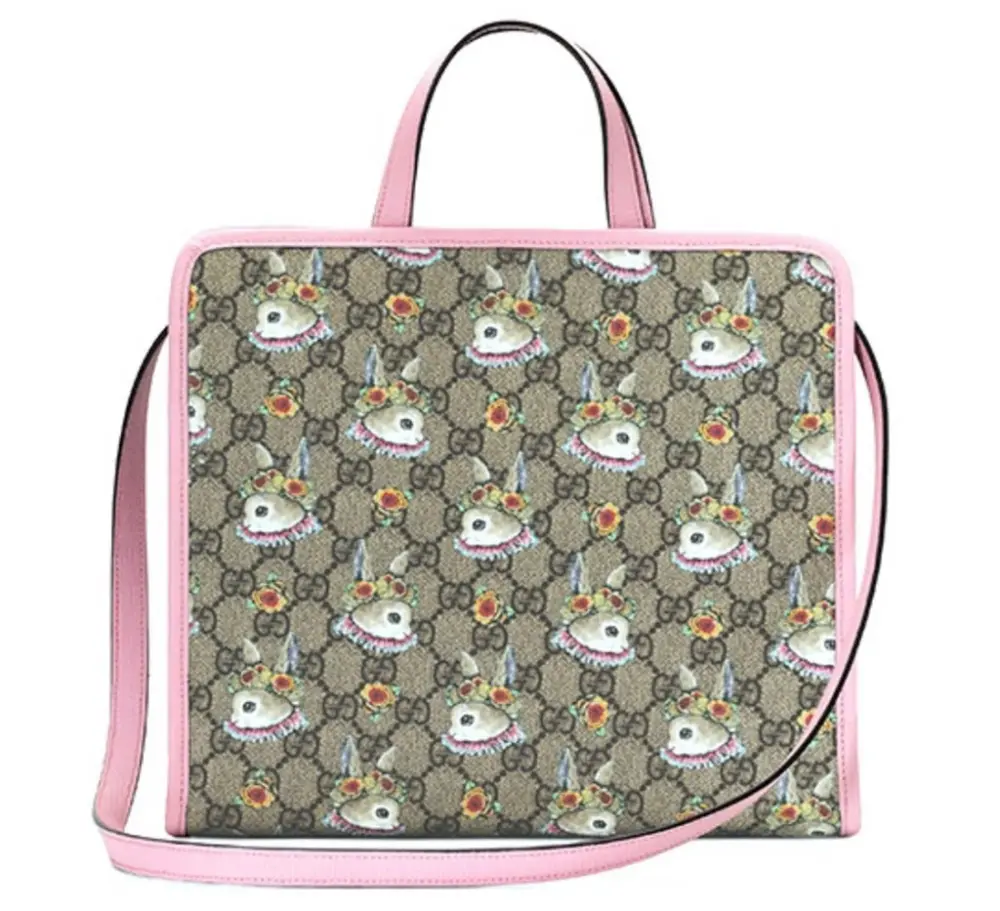 Túi Gucci x Yuko Higuchi Bunny Rabbit ‘Beige Ebony’ 630542-22FBN-8298