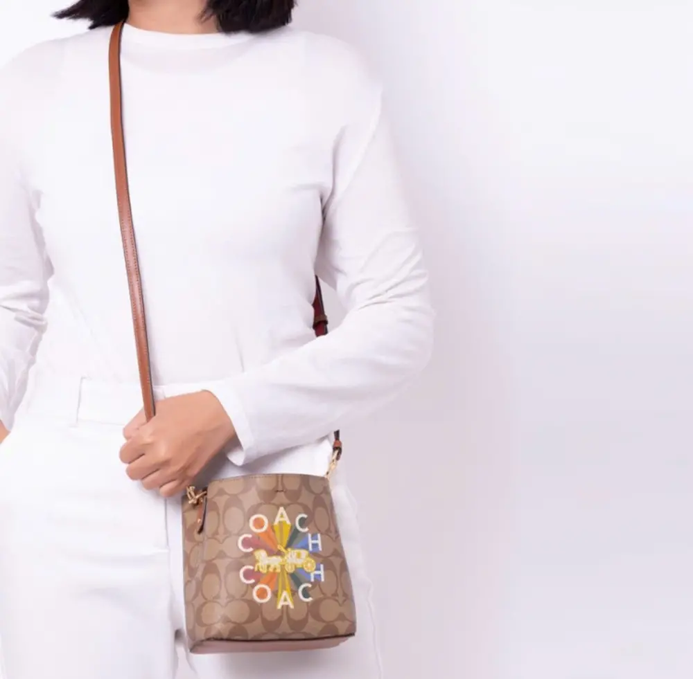 Túi Coach Town ‘Brown’ C6835-IME7V - Ảnh 4