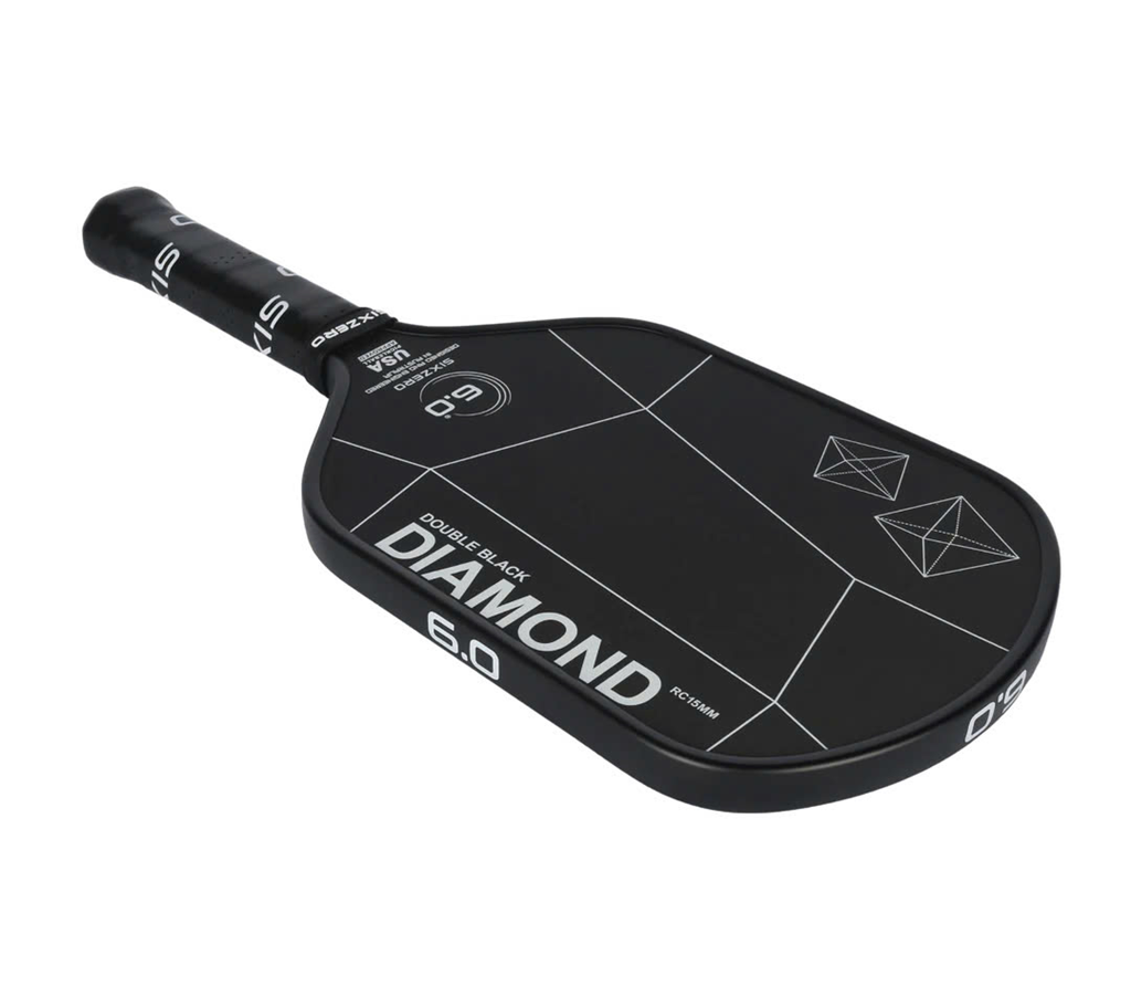 Vợt Pickleball Six Zero DB Diamond Control 'Black' - Ảnh 3