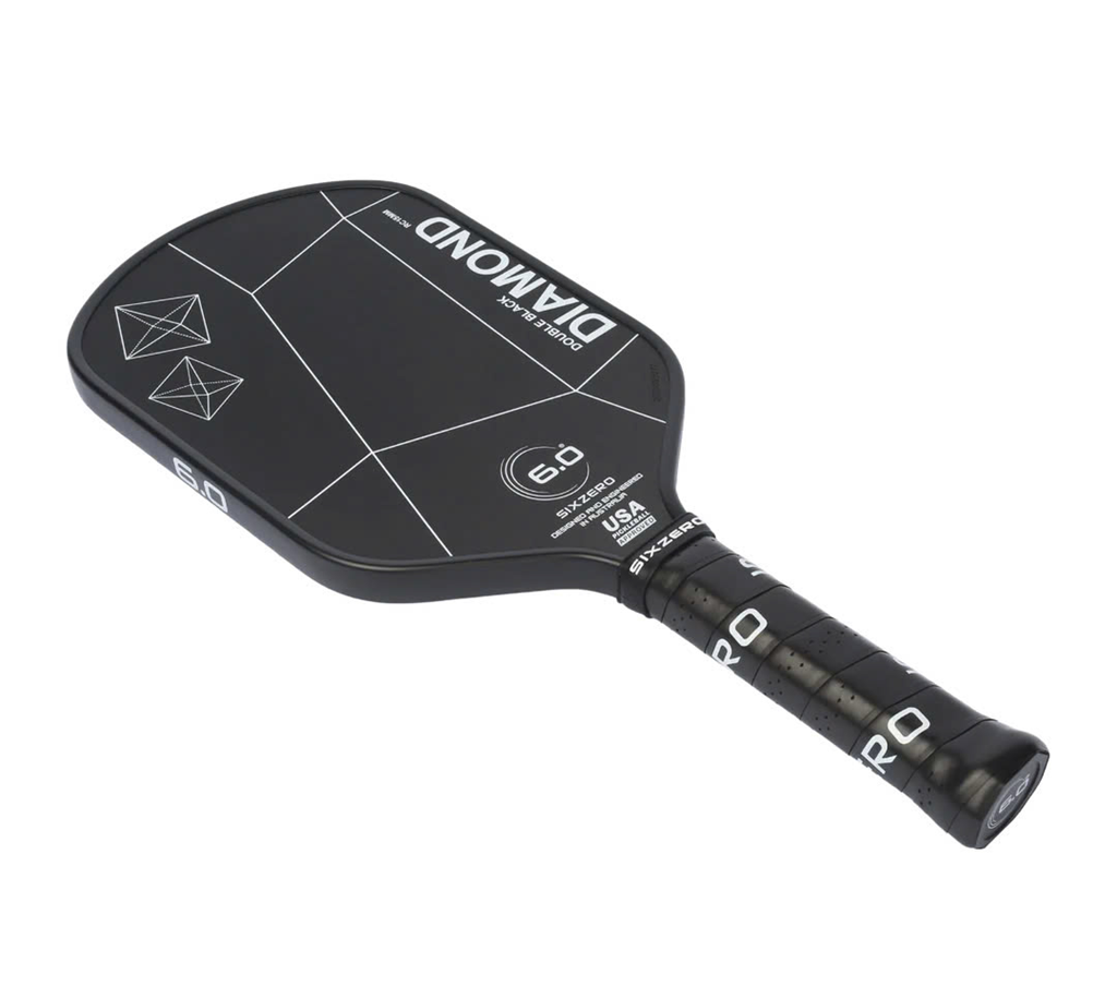 Vợt Pickleball Six Zero DB Diamond Control 'Black' - Ảnh 4