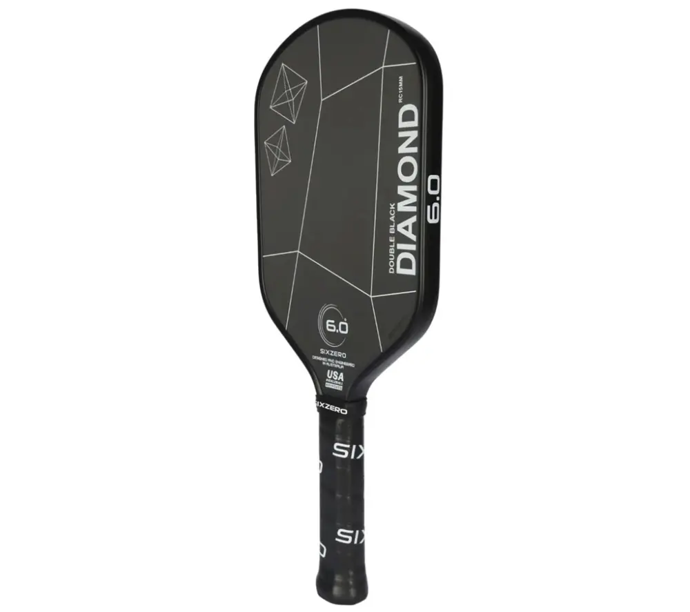 Alternative view of Vợt Pickleball Six Zero DB Diamond Control 'Black'
