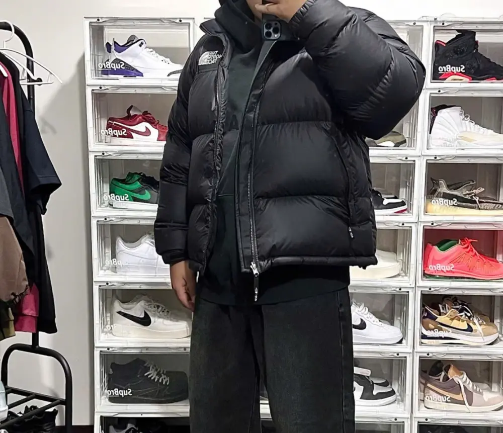 Áo The North Face Nuptse On Ball Jacket 'Black' NJ3NQ53A - Ảnh 5