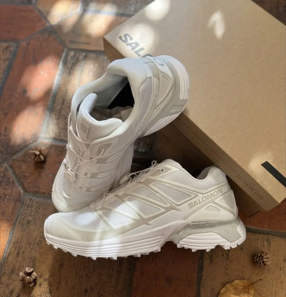 Giày Salomon XT-Pathway ‘White Lunar Rock’ L47289300 - Ảnh 6