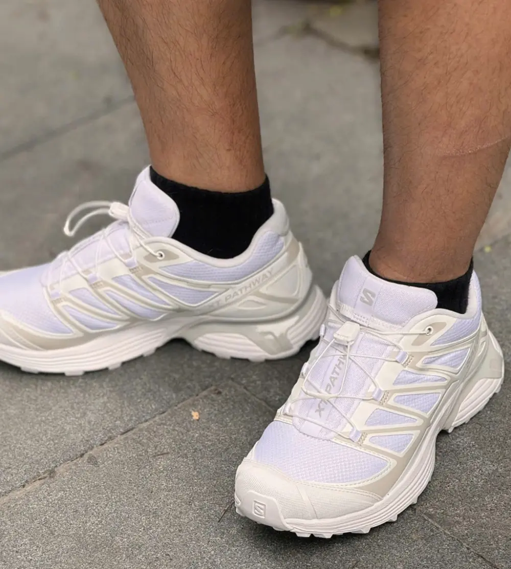 Alternative view of Giày Salomon XT-Pathway ‘White Lunar Rock’ L47289300