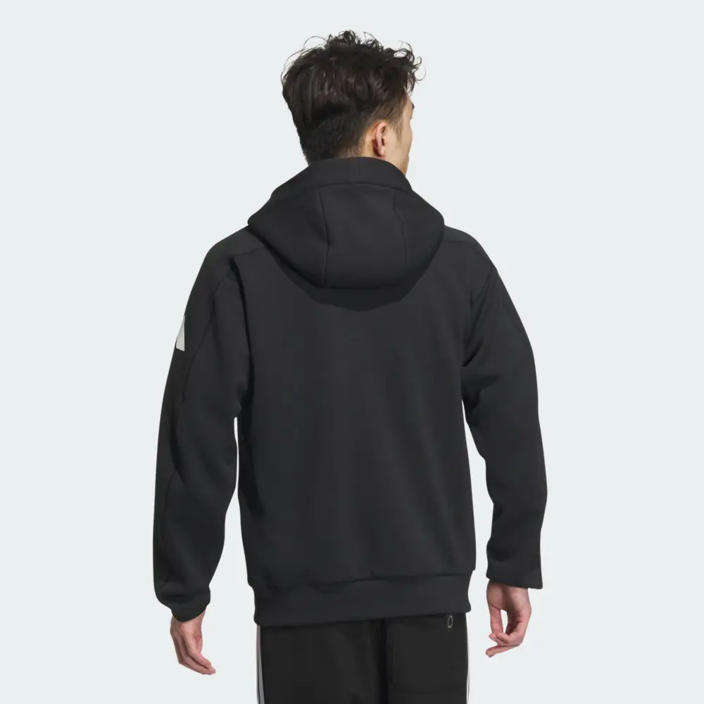 Áo Adidas ZNE Japan Full Zip Hoodie ‘Black’ IX5654 - Ảnh 4