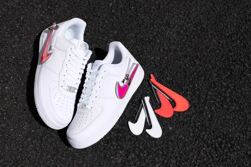 Giày Nike Air Force 1 ’07 Premium ‘Zip Swoosh’ CW6558-100 - Ảnh 3
