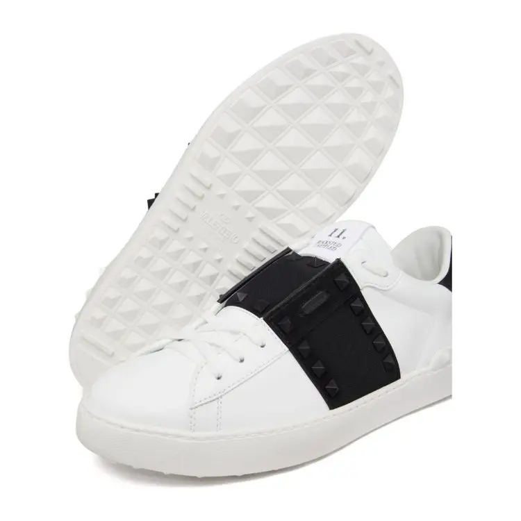 Giày Valentino Garavani Rockstud ‘Black White’ 4Y2S0931SYQA01 - Ảnh 4