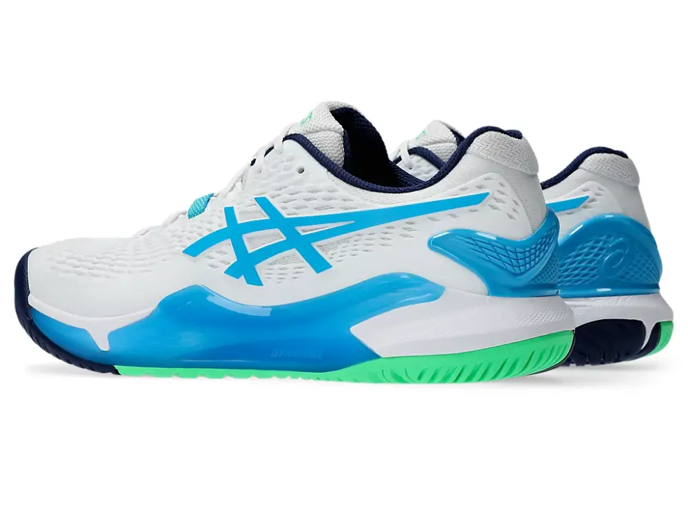 Giày Asics Gel-Resolution 9 ‘White Digital Aqua’ 1041A330-103 - Ảnh 4