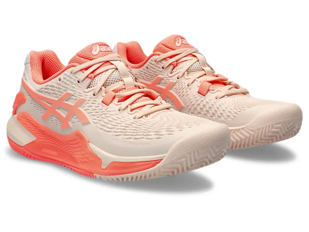 Alternative view of Giày Asics Gel-Resolution 9 Clay ‘Pearl Pink’ 1042A224-700