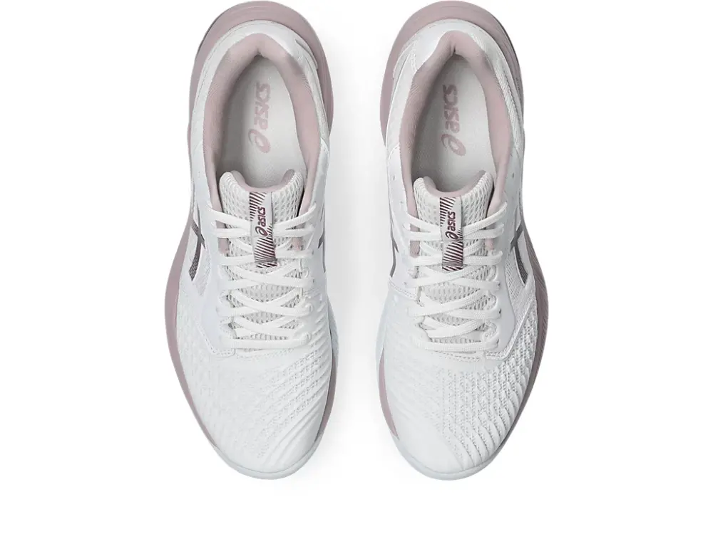 Giày Asics Netburner Ballistic FF 3 ‘White Pink’ 1052A069-108 - Ảnh 5