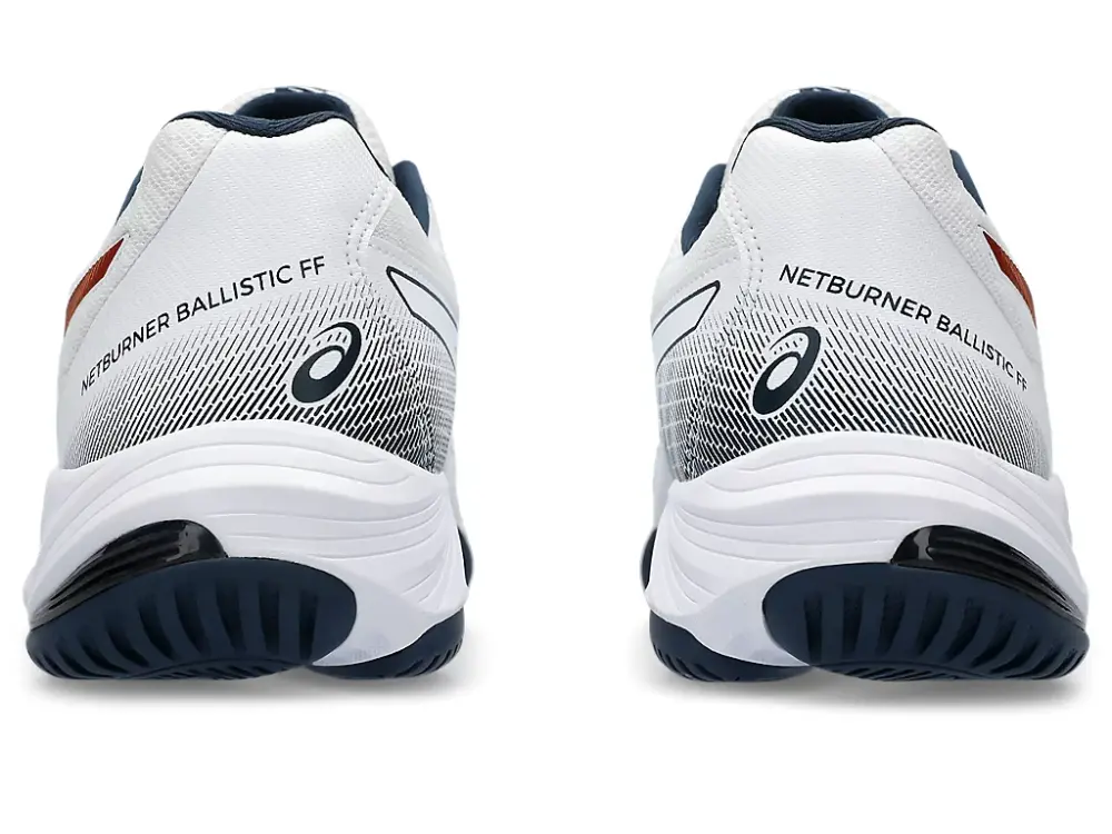 Giày Asics Gel-Netburner Ballistic FF 3 ‘White Grey’ 1053A069-960 - Ảnh 4