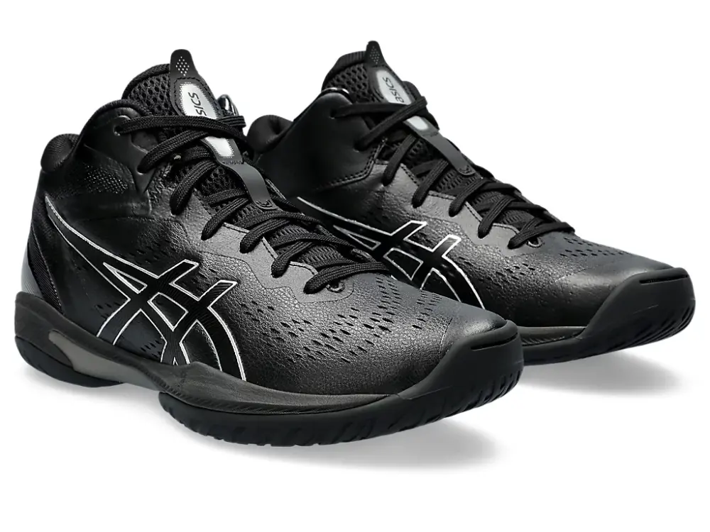 Alternative view of Giày Asics Gelhoop V16 ‘Black Pure Silver’ 1063A078-001