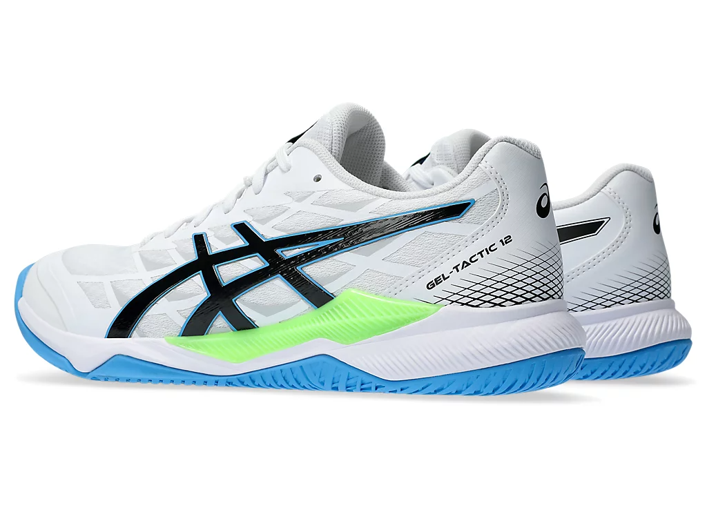 Giày Asics Gel-Tactic 12 ‘White Lime Burst’ 1071A090-102 - Ảnh 3
