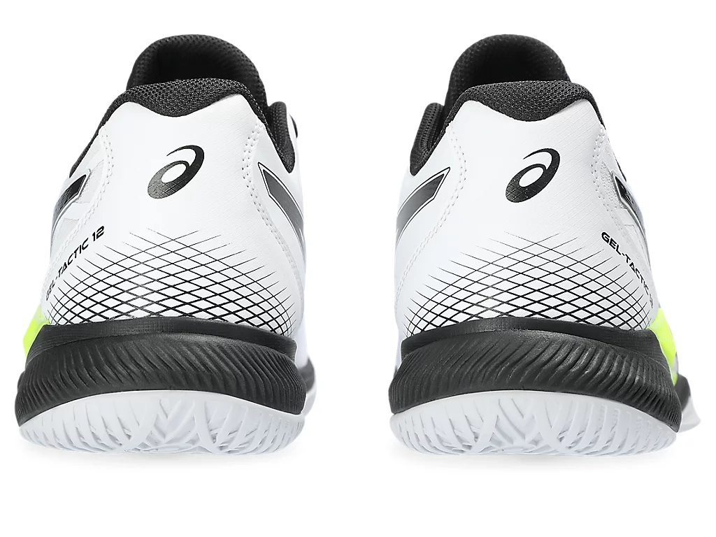 Giày Asics Gel-Tactic 12 Wide ‘White Gunmetal Volt’ 1073A059-101 - Ảnh 4