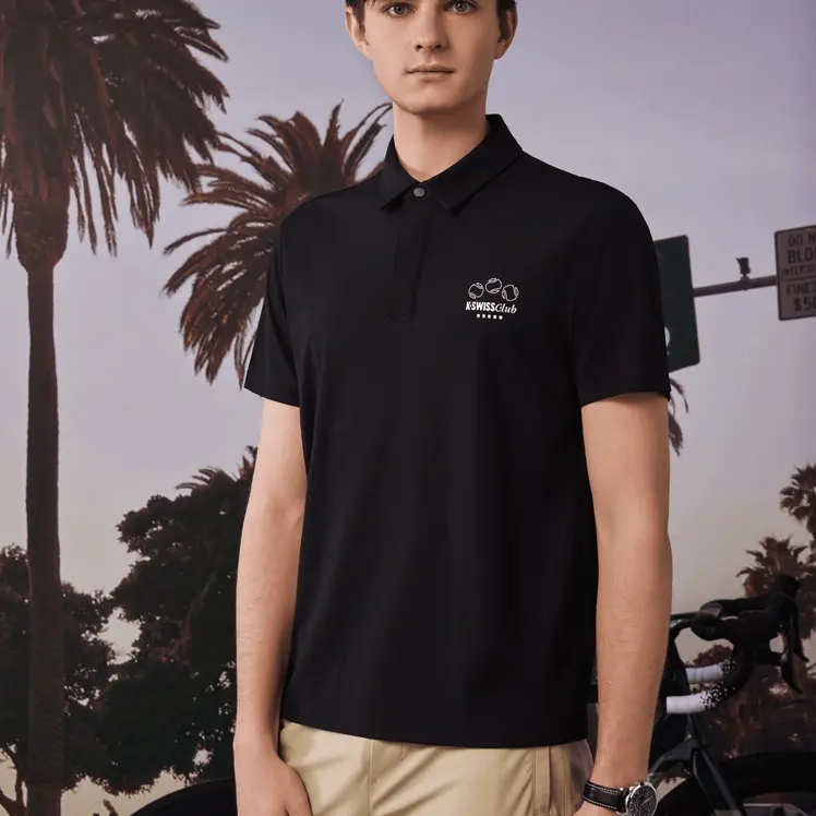 Alternative view of Áo KSwiss Polo Club ‘Black’ 109877-008