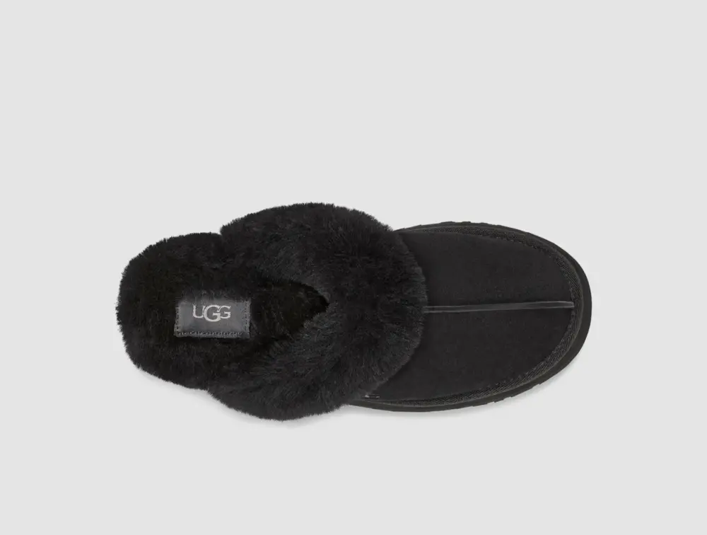 Dép UGG Disquette Slipper ‘Black’ 1122550-BLK - Ảnh 4