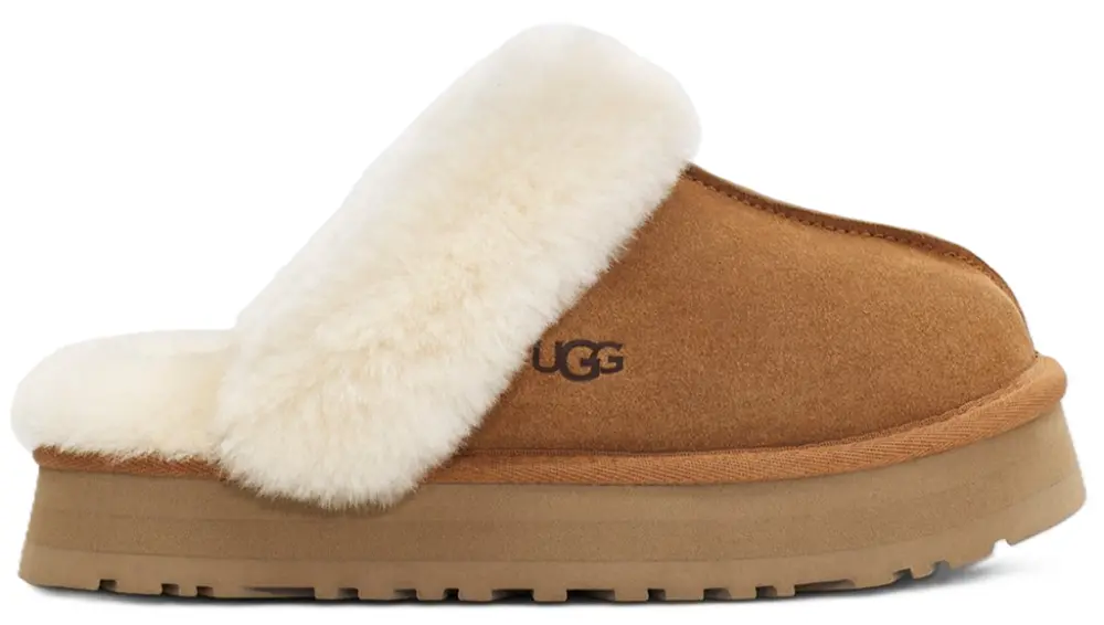 Dép UGG Disquette Slippers ‘Chestnut Brown’ 1122550-CHE