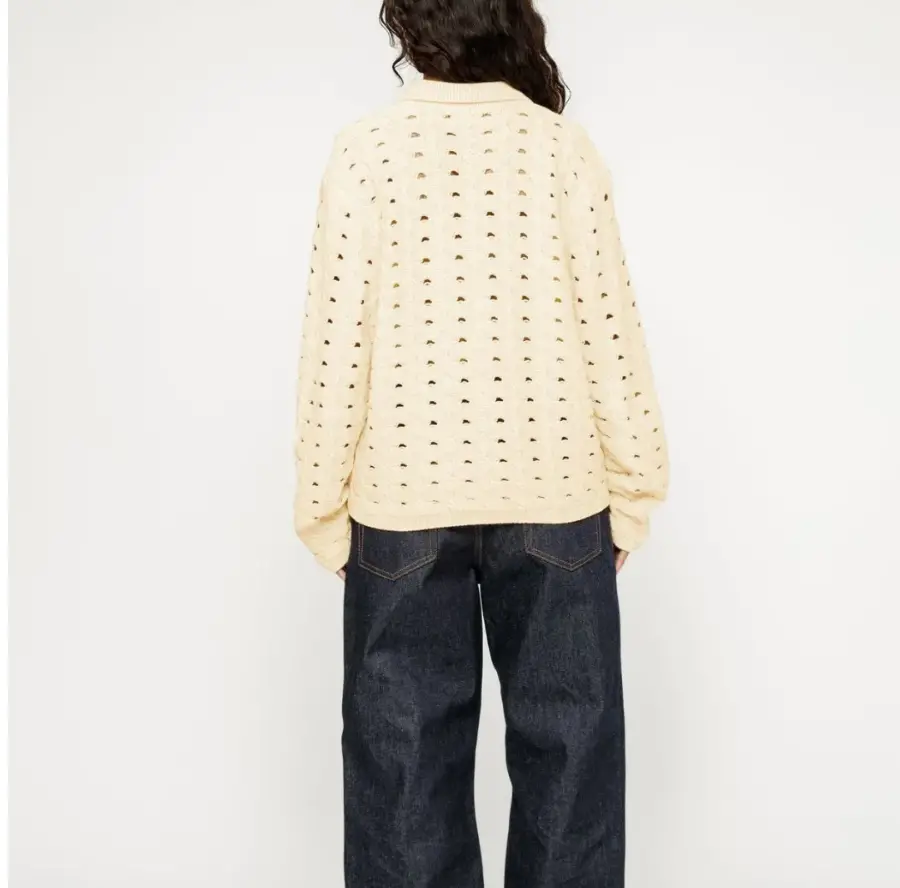 Áo Stussy Open Knit ‘Pink’ 117235 - Ảnh 3