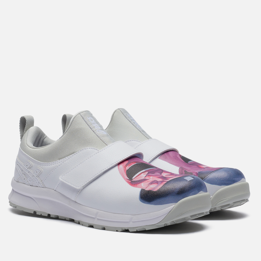 Alternative view of Giày Asics x Comme des Garcons Shirt x Yue Minjun Winjob CP303 ‘Smiling Man Graphic’ 1201A397-100