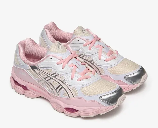 Alternative view of Giày Asics Gel-NYC x Kicki Yang Zhang ‘Pink Pure Silver’ 1203A571-100