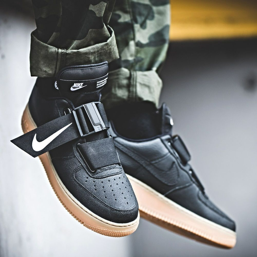Alternative view of Giày Nike Air Force 1 Low Utility ‘Black’ AO1531-002