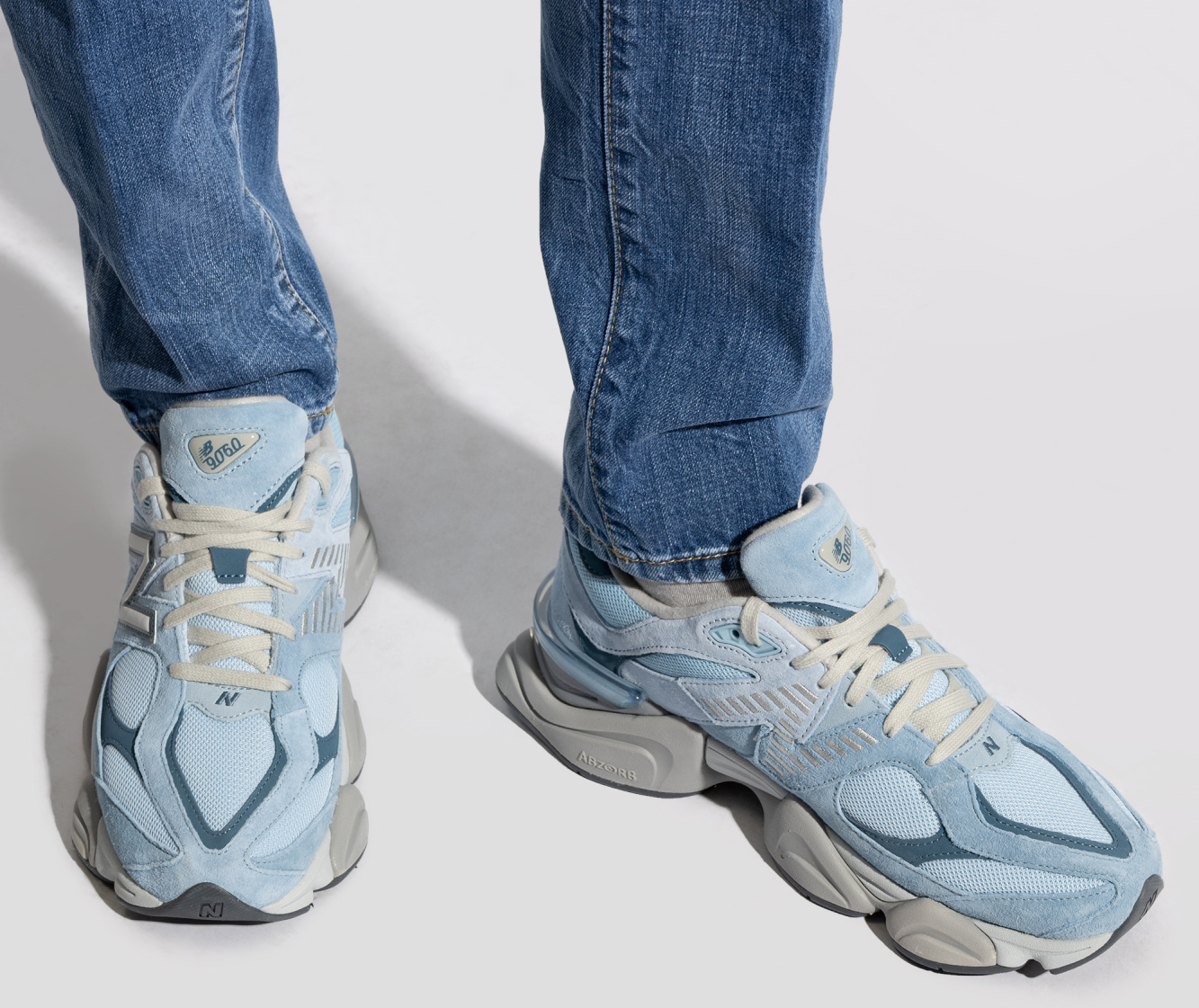 Giày New Balance 9060 ‘Chrome Blue’ U9060EED - Ảnh 3